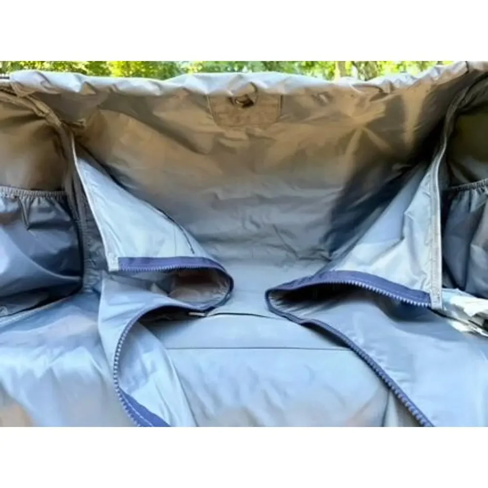 Stitch Golf Ultimate Garment Bag Gray Convertible Duffle Travel Luggage NWT